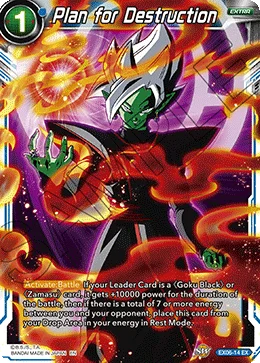 Plan for Destruction 「EX06-14」「EN」