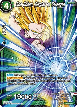 Son Gohan, Display of Strength 「EX06-16」「EN」