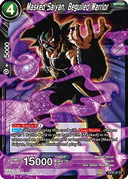 Masked Saiyan, Beguiled Warrior 「EX06-34」「EN」