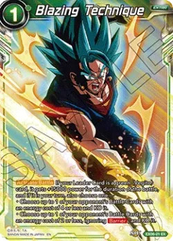 Blazing Technique 「EX06-21」「EN」