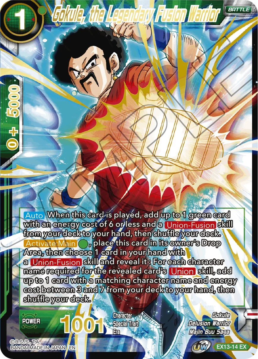 Gokule, the Legendary Fusion Warrior 「EX13-14」「EN」