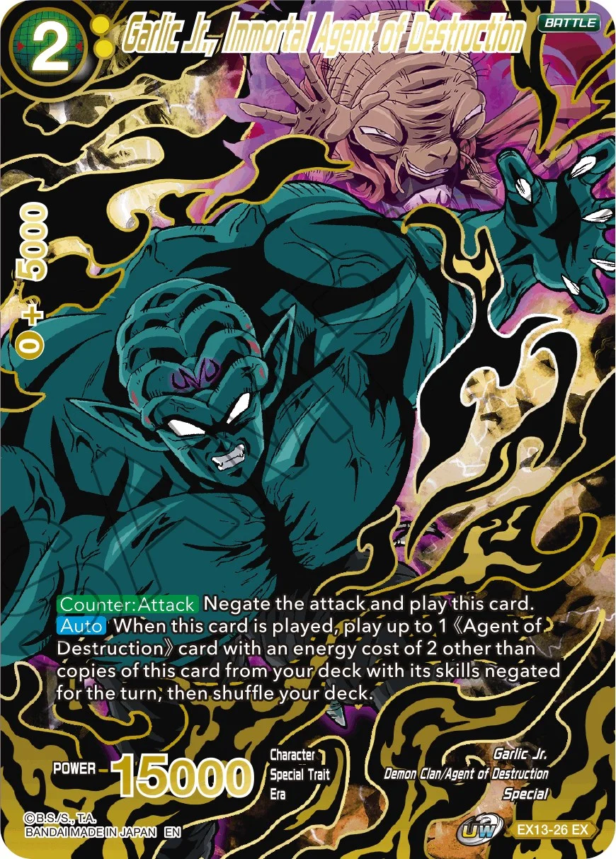 Garlic Jr., Immortal Agent of Destruction 「EX13-26」「EN」
