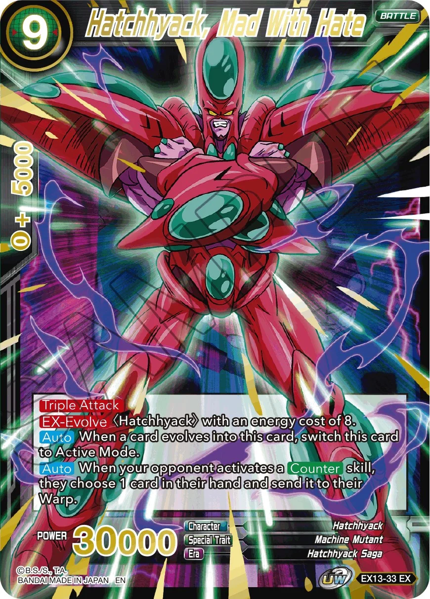 Hatchhyack, Mad With Hate 「EX13-33」「EN」