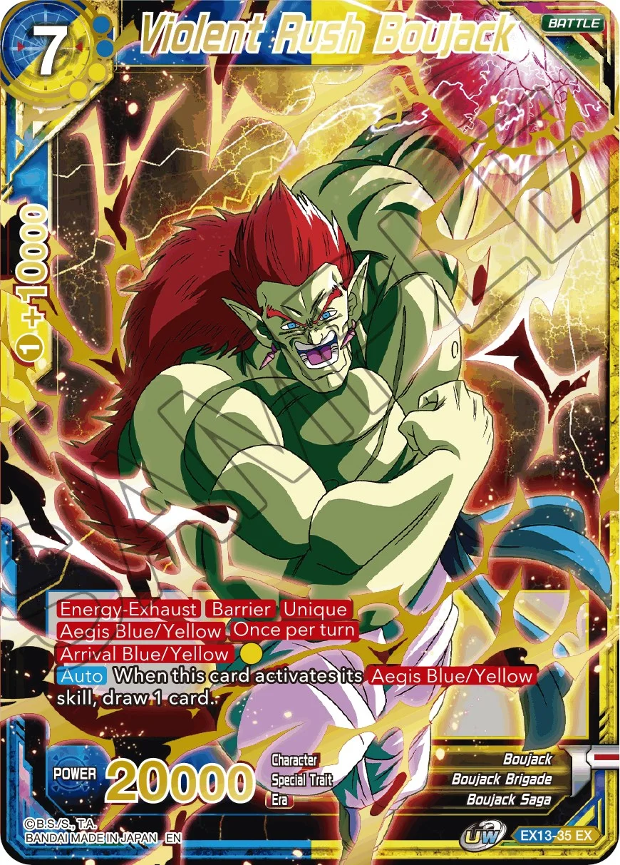 Violent Rush Boujack 「EX13-35」「EN」