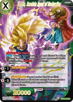 Vegeta, Resolute Agent of Destruction 「EX13-13」「EN」