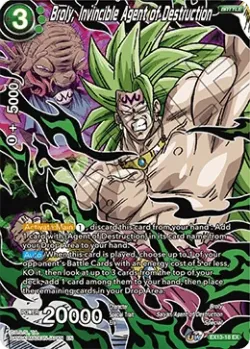 Broly, Invincible Agent of Destruction 「EX13-18」「EN」