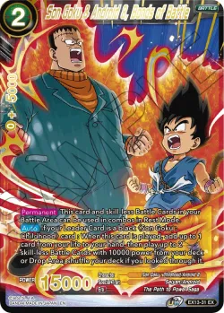 Son Goku & Android 8, Bonds of Battle 「EX13-31」「EN」