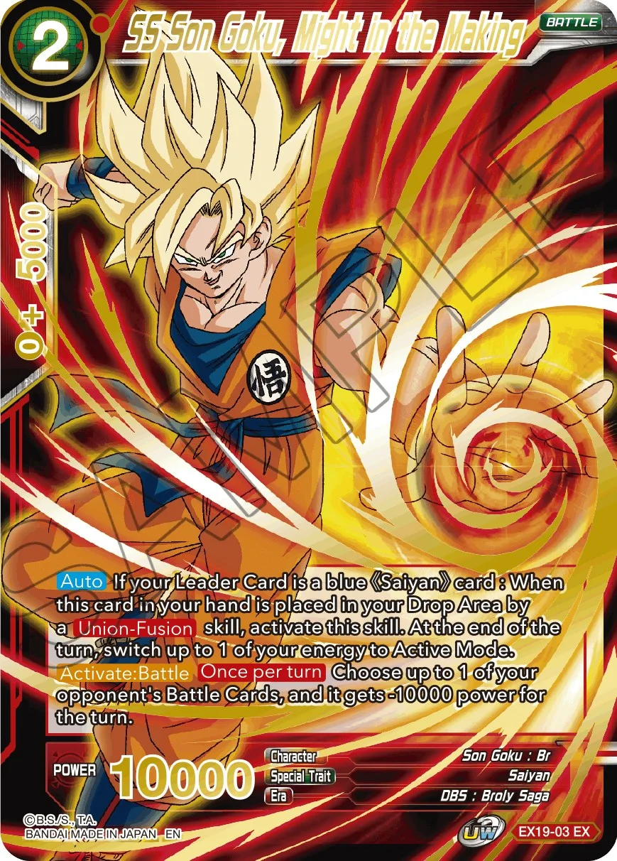 SS Son Goku, Might in the Making 「EX19-03」「EN」
