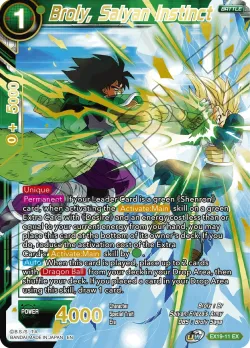 Broly, Saiyan Instinct 「EX19-11」「EN」