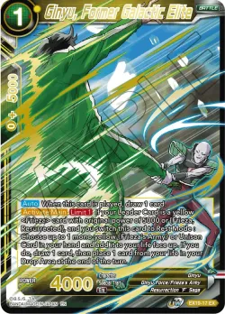 Ginyu, Former Galactic Elite 「EX19-17」「EN」