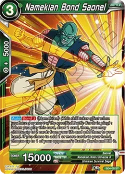 Namekian Bond Saonel 「SD4-05」「EN」