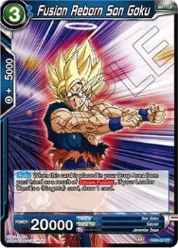 Fusion Reborn Son Goku 「SD6-03」「EN」