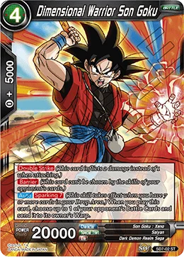 Dimensional Warrior Son Goku 「SD7-02」「EN」