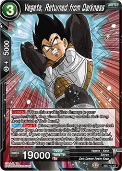 Vegeta, Returned from Darkness 「SD7-03」「EN」