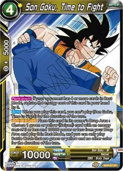 Son Goku, Time to Fight 「SD8-07」「EN」