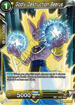 Godly Destruction Beerus 「SD8-10」「EN」