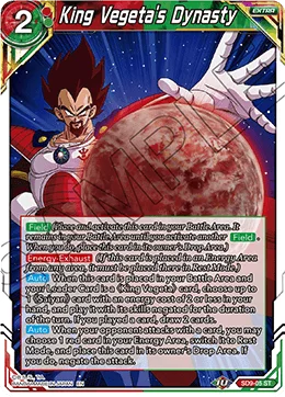 King Vegeta's Dynasty 「SD9-05」「EN」