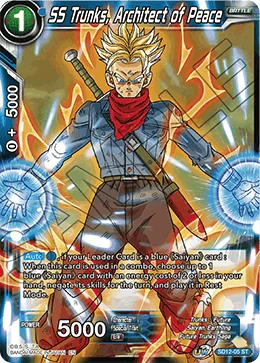 SS Trunks, Architect of Peace 「SD12-05」「EN」