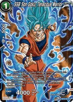 SSB Son Goku, Tenacious Warrior 「SD12-03」「EN」