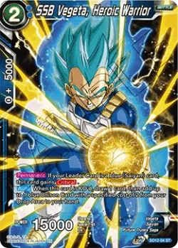 SSB Vegeta, Heroic Warrior 「SD12-04」「EN」
