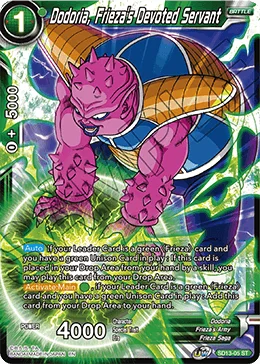 Dodoria, Frieza's Devoted Servant 「SD13-05」「EN」