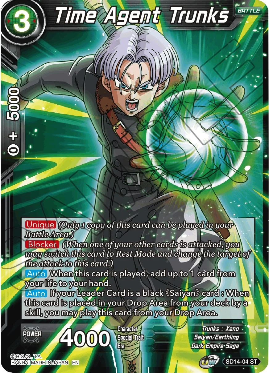 Time Agent Trunks 「SD14-04」「EN」
