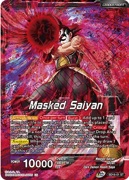 Masked Saiyan 「SD16-01」「EN」