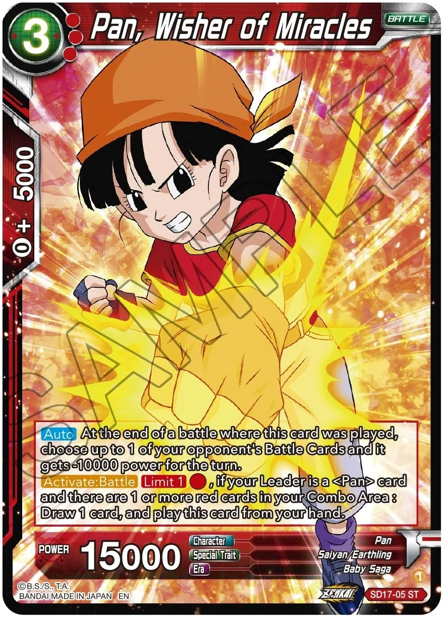 Pan, Wisher of Miracles 「SD17-05」「EN」