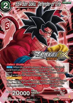 SS4 Son Goku, Defender of Life 「SD17-02_PR03」「EN」