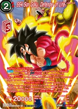 SS4 Son Goku, Defender of Life 「SD17-02_PR04」「EN」