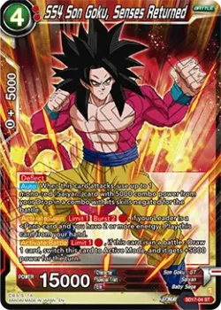 SS4 Son Goku, Senses Returned 「SD17-04」「EN」