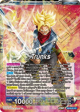Trunks 「SD18-01」「EN」