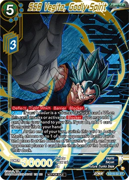 SSB Vegito, Godly Spirit 「SD18-02」「EN」