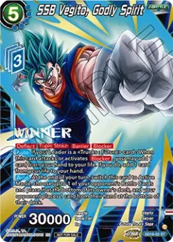 SSB Vegito, Godly Spirit 「SD18-02_PR03」「EN」