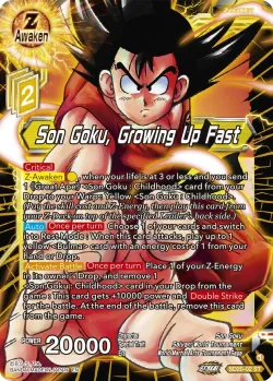 Son Goku, Growing Up Fast 「SD20-02_PR」「EN」
