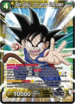 Son Goku, to Lands Unknown 「SD20-04」「EN」