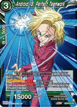 Android 18, Perfect Teamwork 「SD21-07」「EN」