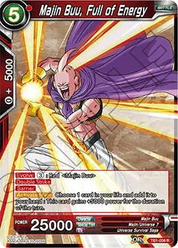 Majin Buu, Full of Energy 「TB1-006」「EN」
