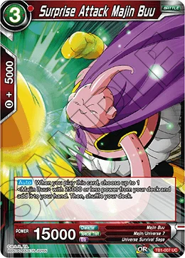 Surprise Attack Majin Buu 「TB1-007」「EN」
