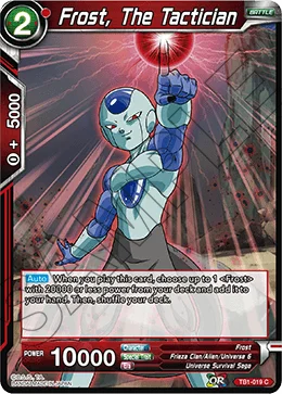 Frost, The Tactician 「TB1-019」「EN」