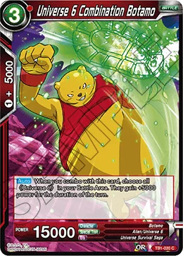 Universe 6 Combination Botamo 「TB1-020」「EN」