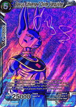 Beerus, Universe 7 Divine Vanquisher 「TB1-030_SPR」「EN」