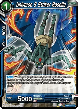 Universe 9 Striker Roselle 「TB1-045」「EN」