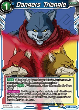 Dangers Triangle 「TB1-048」「EN」