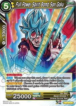 Full Power Spirit Bomb Son Goku 「TB1-075」「EN」