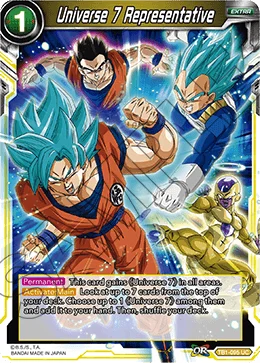 Universe 7  Representative 「TB1-095」「EN」