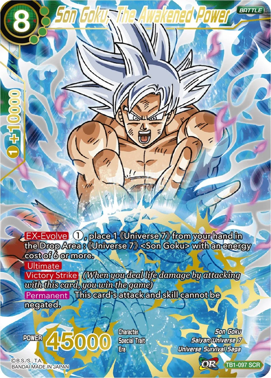 Son Goku, The Awakened Power 「TB1-097」「EN」