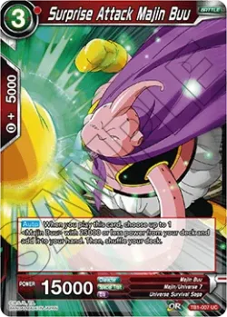 Surprise Attack Majin Buu #TB1-007 · Dragon Ball Super CCG