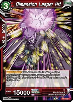 Dimension Leaper Hit #TB1-009 · Dragon Ball Super CCG