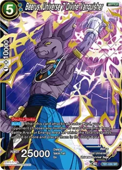 Beerus, Universe 7 Divine Vanquisher #TB1-030 · Dragon Ball Super CCG
